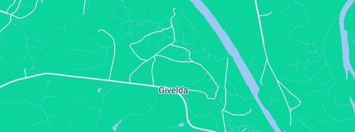 Map showing the location of Givelda Primary School in Givelda, QLD 4670