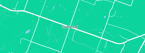 Map showing the location of Pindarie in Gomersal, SA 5352
