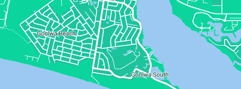 Map showing the location of Birdie Bistro Goolwa in Goolwa South, SA 5214