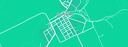Map showing the location of Goomalling Tractor Service in Goomalling, WA 6460