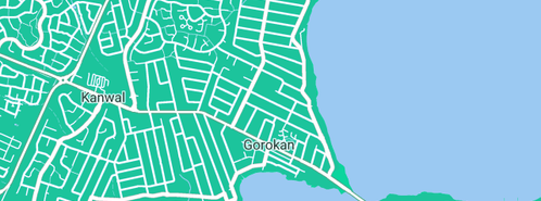 Map showing the location of Window Shutters Gorokan in Gorokan, NSW 2263