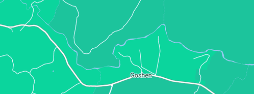 Map showing the location of BLACKWOOD RANCH in Goshen, TAS 7216