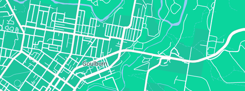 Map showing the location of Matt Casey Counselling in Goulburn North, NSW 2580