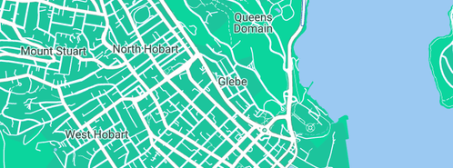Map showing the location of Information Schematics in Glebe, TAS 7000