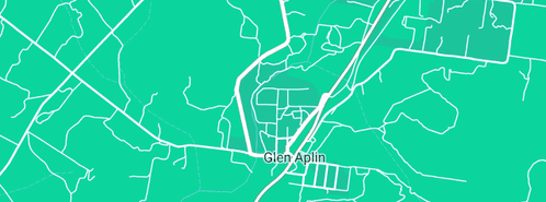Map showing the location of Soy Candles Glen Aplin in Glen Aplin, QLD 4381