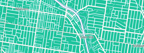 Map showing the location of Iron Body Glen Iris in Glen Iris, VIC 3146