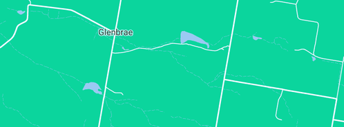 Map showing the location of Mt Coghill Wines in Glenbrae, VIC 3352