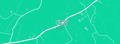 Map showing the location of A Peter & Shannon Smith in Glendon Brook, NSW 2330