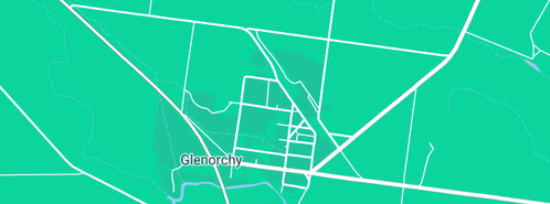 Map showing the location of Mr Justin K Hall in Glenorchy, VIC 3385