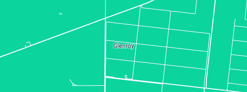Map showing the location of Clayfield R E in Glenroy, SA 5277