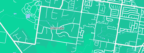 Map showing the location of Glenvale Canvas Centre in Glenvale, QLD 4350