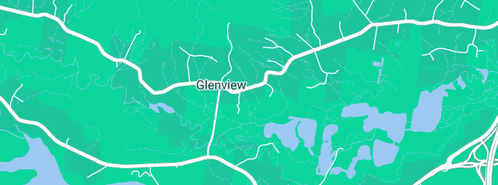 Map showing the location of On Farm Sawmilling in Glenview, QLD 4553