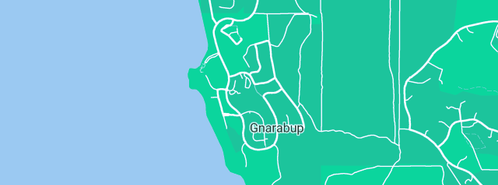 Map showing the location of Margaret River Surf Shop / Surf School in Gnarabup, WA 6285
