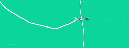 Map showing the location of Philp S M in Grosmont, QLD 4419