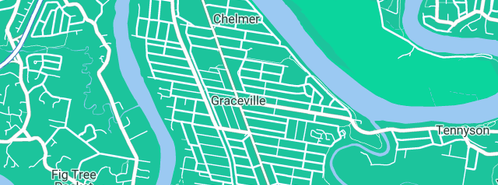 Map showing the location of Root Layer Technologies in Graceville East, QLD 4075