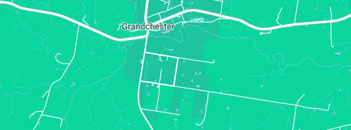 Map showing the location of The Grandchester Hotel in Grandchester, QLD 4340