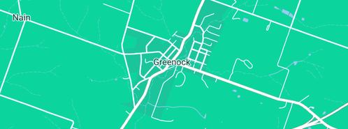 Map showing the location of Red Gum Financial Solutions in Greenock, SA 5360