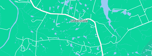 Map showing the location of Mackex Services in Greendale, NSW 2745