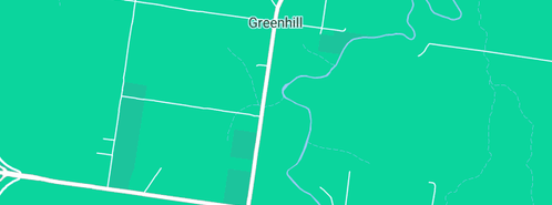 Map showing the location of Fernhill Garden Supplies in Greenhill, VIC 3444