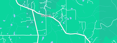 Map showing the location of Rieschieck's Orchard in Gruyere, VIC 3770