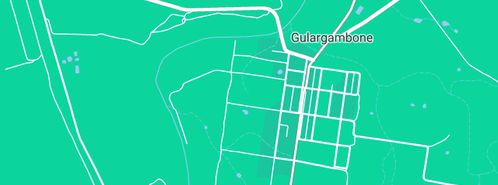 Map showing the location of Gulargambone Swimming Baths in Gulargambone, NSW 2828