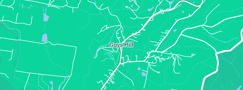 Map showing the location of Bumpstead E W in Guys Hill, VIC 3807
