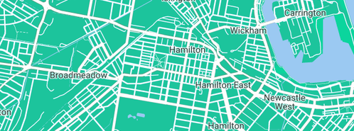 Map showing the location of My Tech Tradie in Hamilton, NSW 2303