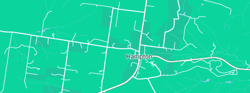 Map showing the location of Chapman Park in Hampton, QLD 4352