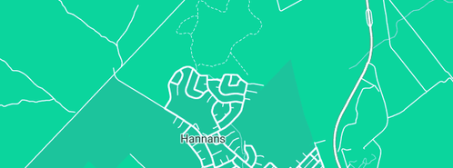 Map showing the location of Telstra Payphone in Hannans, WA 6430