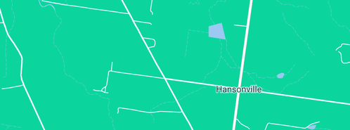 Map showing the location of Rock Ridge Portable Sawmilling in Hansonville, VIC 3675