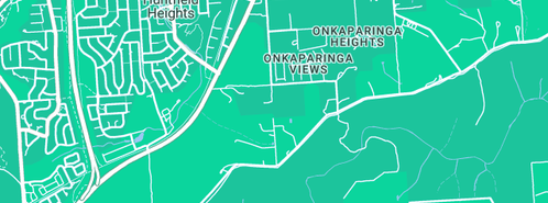 Map showing the location of MAK Data AV in Hackham, SA 5163
