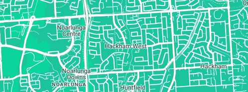Map showing the location of Proactive Counselling in Hackham West, SA 5163