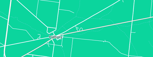 Map showing the location of Yrublah Farm Gallery in Halbury, SA 5461