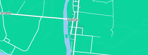Map showing the location of Toigo G in Halifax, QLD 4850