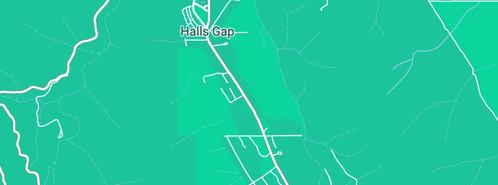 Map showing the location of Smugglers Hearth in Halls Gap, VIC 3381