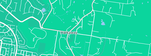Map showing the location of Sundance Shade Structures in Harkaway, VIC 3806