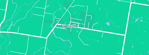 Map showing the location of Carson K D in Harrisville, QLD 4307