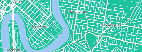 Map showing the location of Adsense in Hawthorne, QLD 4171