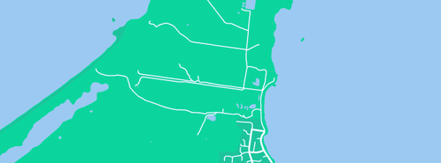 Map showing the location of GW & VS Jenkyn in Hawley Beach, TAS 7307