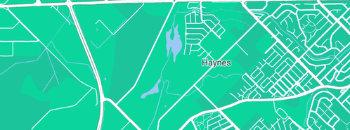 Map showing the location of Play park in Haynes, WA 6112