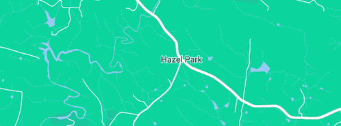 Map showing the location of Agnes Falls Public Toilet in Hazel Park, VIC 3966