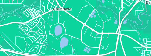Map showing the location of Tree Aesthetics in Hazelmere, WA 6055