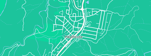 Map showing the location of Heathcote Smash Repairs Pty Ltd in Heathcote, NSW 2233