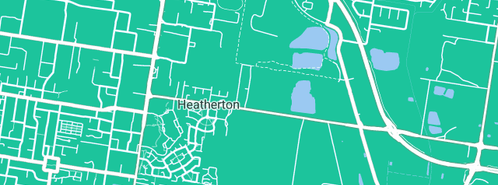 Map showing the location of All Apects Of Building in Heatherton, VIC 3202