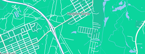 Map showing the location of Metro Petroleum Heddon Greta in Heddon Greta, NSW 2321