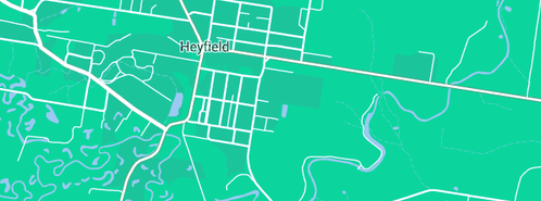 Map showing the location of Gippsland Pest & Weed Control in Heyfield, VIC 3858
