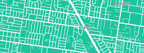 Map showing the location of Urban Renewables in Highett, VIC 3190