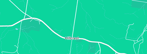 Map showing the location of E T Metal Polishing in Hillcrest, VIC 3351