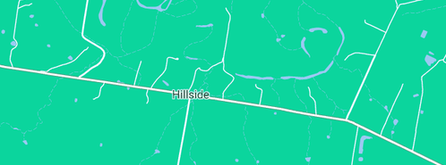 Map showing the location of Bonaccord truck base in Hillside, VIC 3875
