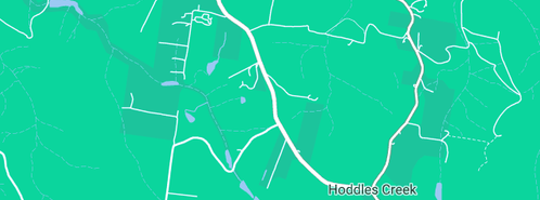 Map showing the location of HSI Photo booth in Hoddles Creek, VIC 3139